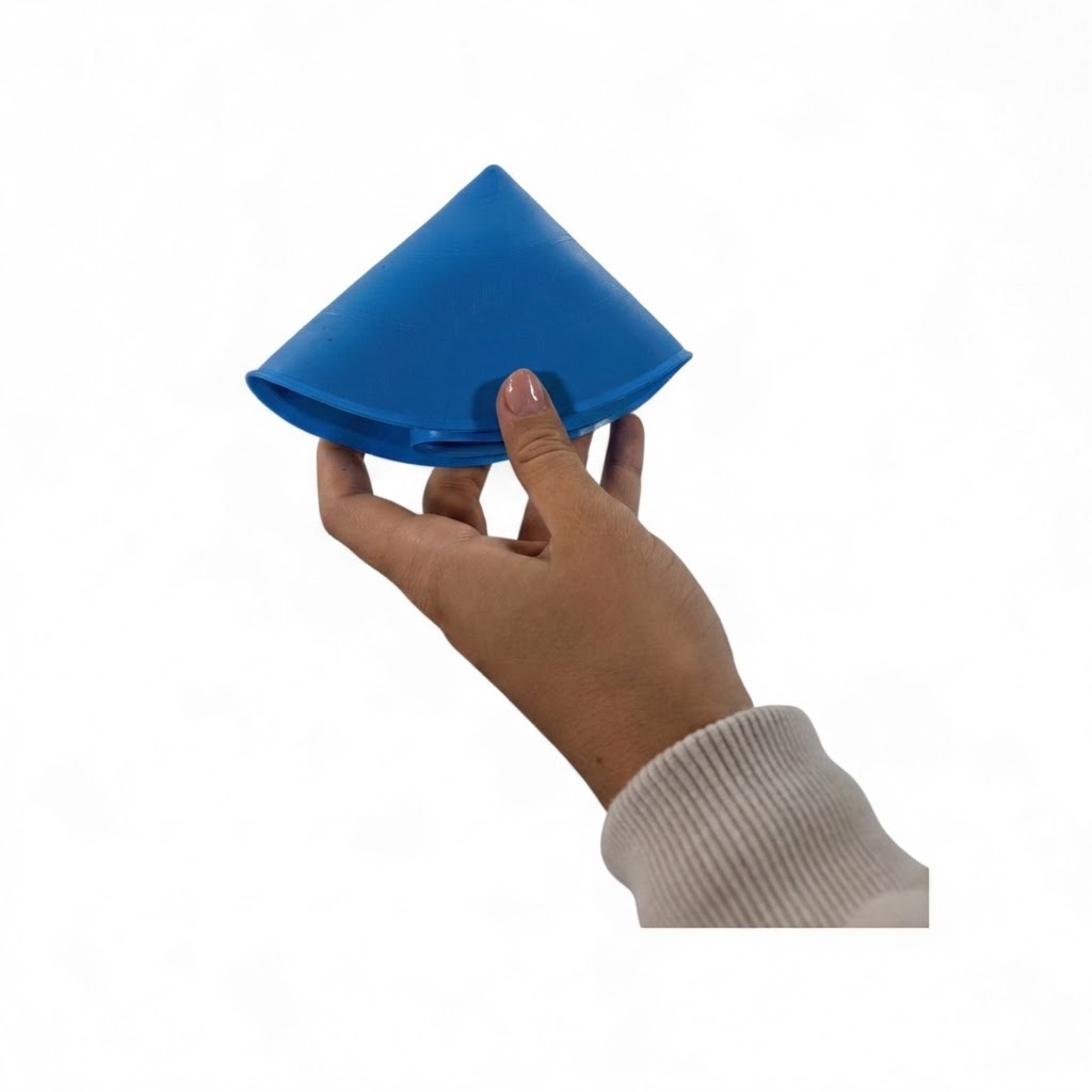 CONO FLEXIBLE AZUL
