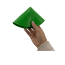 CONO FLEXIBLE VERDE