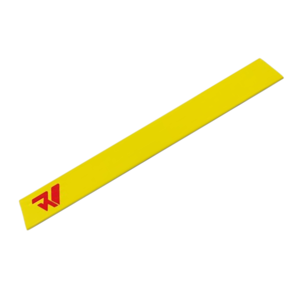 FLEJE DE MARCACION 40 CM AMARILLO X 10UNI