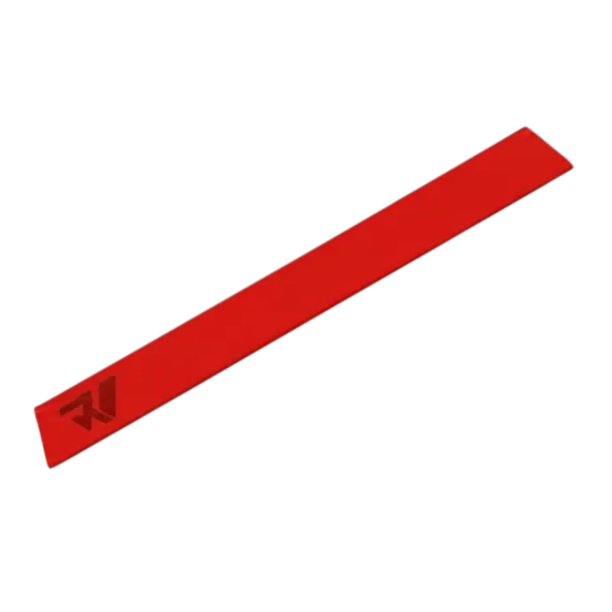 [FLE010] FLEJE DE MARCACION 40 CM ROJO X 10UNI