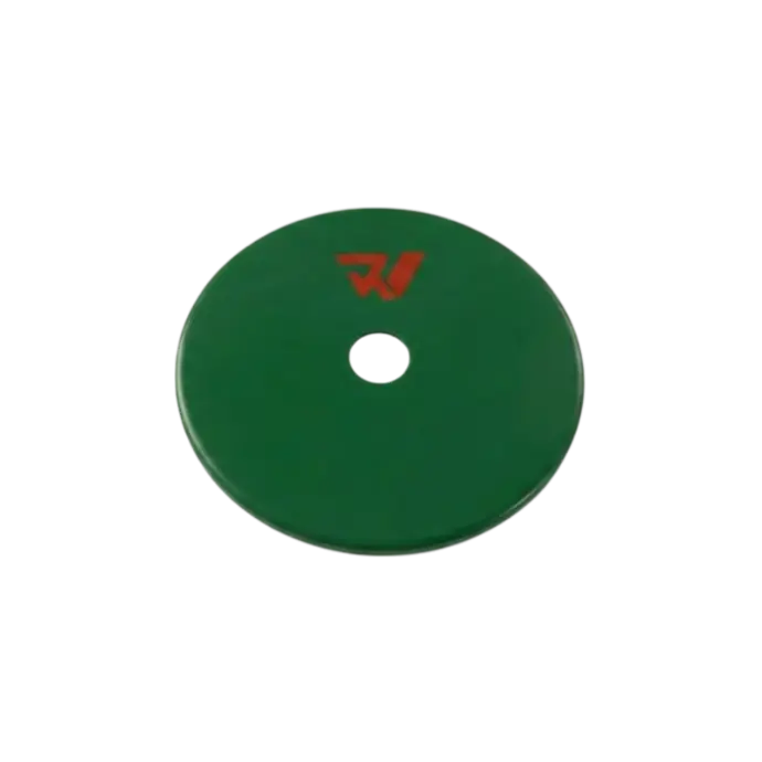[DISCO005] DISCO DE MARCACION 19 CM Ø GOMA VERDE